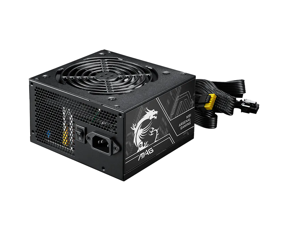 Fuente De Poder Msi Mag A650gn Ii 650w/80 Plus Gold/negro/atx/no Modular