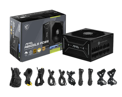 Fuente De Poder Msi 850w/80 Plus Gold /negro/atx/modular