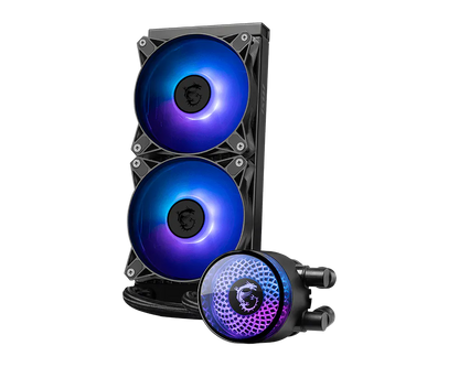 Disipador De Enfriamiento Liquido Msi Mag Coreliquid A12 240 / Black/ 240mm / Intel ,1700, 1851 / Amd Am5, Am4 / Rgb