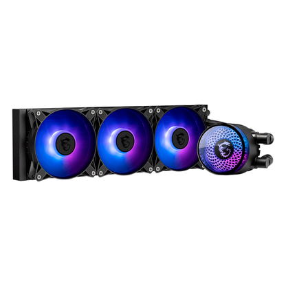 Disipador De Enfriamiento Liquido Msi  Mag Coreliquid A12 360 / Black/ 360mm / Intel ,1700, 1851 / Amd Am5, Am4 / Rgb