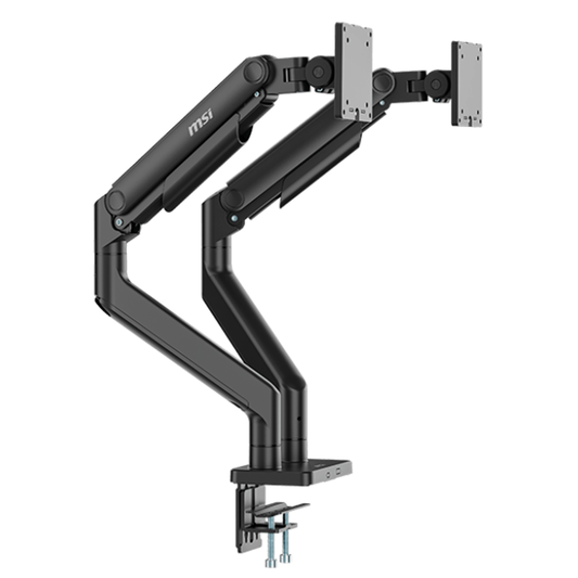 Soporte Para Monitor Msi Mag Mt201d Doble Monitor Color Negro TamaÑo De Pantalla 17a 49 Pul. Max Peso 20 Kg