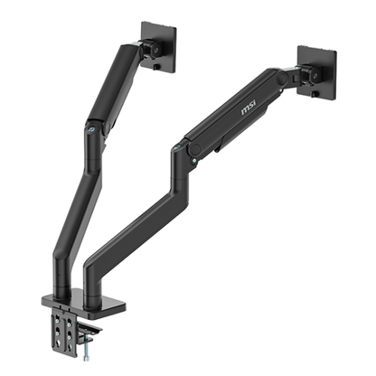 Soporte Para Monitor Msi Mag Mt201d Doble Monitor Color Negro TamaÑo De Pantalla 17a 49 Pul. Max Peso 20 Kg