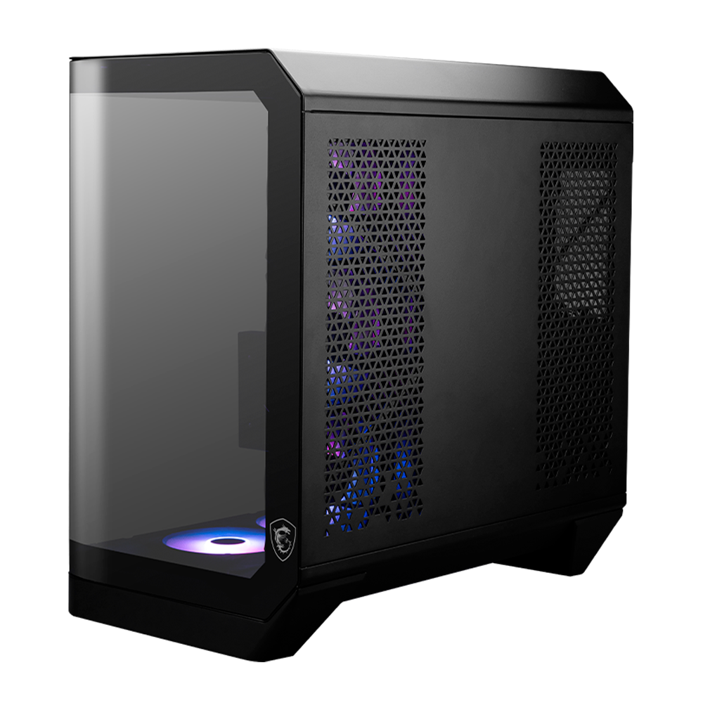 Gabinete Gaming Msi Mag Pano 120r Pz / Media Torre / Atx/micro Atx/mini Itx/ Negro/ Sin Fuente/pc/gamer