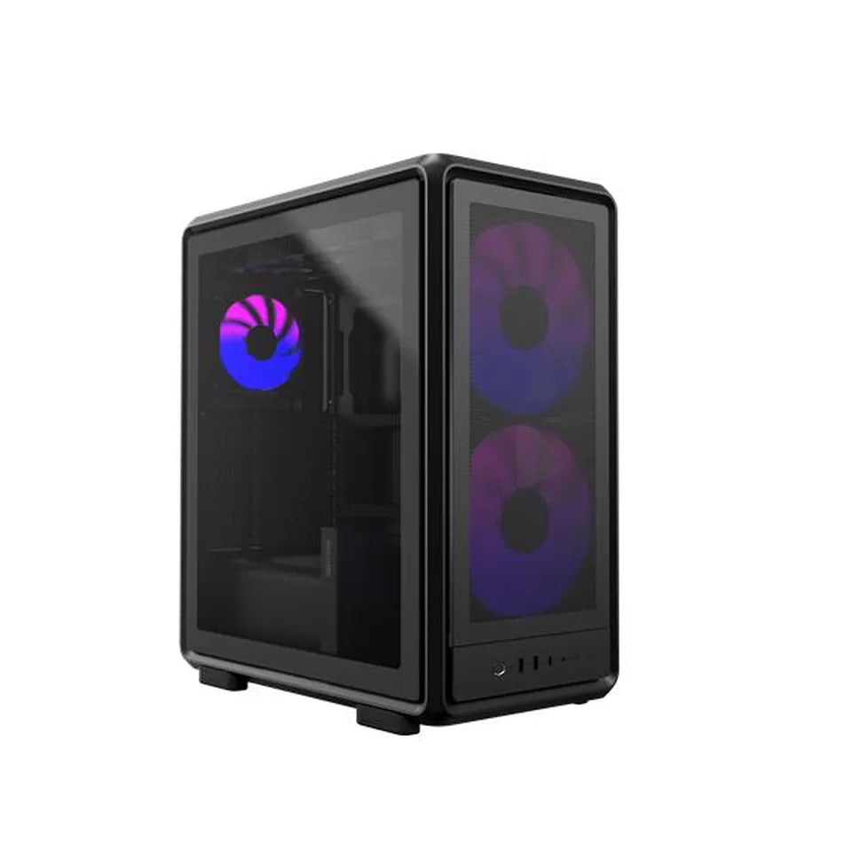 Gabinete Cooler Master Master Frame 500 / Negro / Mini-itx / Mini-dtx / Micro-atx, / Atx / E-atx*/ Ssi-ceb* (*soporte Condicional)