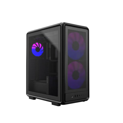 Gabinete Cooler Master Master Frame 500 / Argb / Negro/ Mini-itx / Mini-dtx / Micro-atx, / Atx / E-atx*/ Ssi-ceb* (*soporte Condicional)