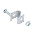 Kit 1 Para Unir Tramos De Charolas, Con Acabado Electro Zinc