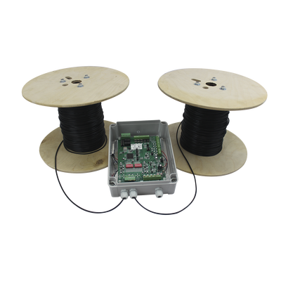 Micalert Cable Sensor Para Paredes, Rejas Rigidas O Barandales / 2 Zonas De 305 Metros / 610 Metros De Protección Total