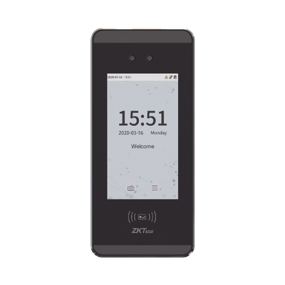 Terminal de reconocimiento Facial para 3,000 usuarios / Lector de tarjetas EM / Compatible con ZKBioCVAccess y ZKBioCVsecurity