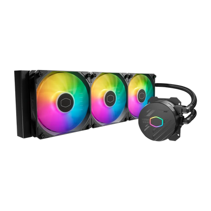 Disipador De Enfriamiento Liquido Cooler Master Masterliquid Serie Core Ii 360 / Argb / Negro / Gamer