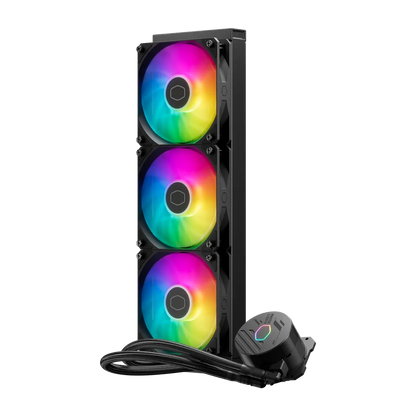 Disipador De Enfriamiento Liquido Cooler Master Masterliquid Serie Core Ii 360 / Argb / Negro / Gamer