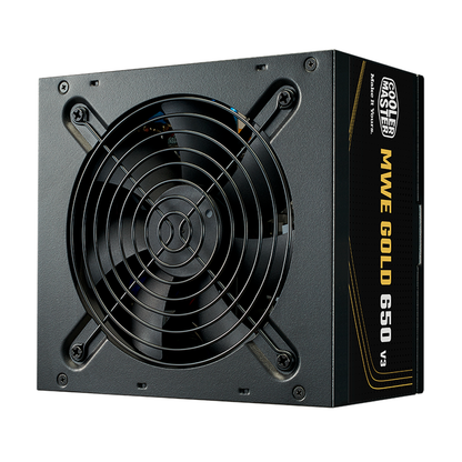 Fuente De Poder Cooler Master 650w / Mwe V3 Atx 3.1 / 80plus Gold Certificada / No Modular / Gamer