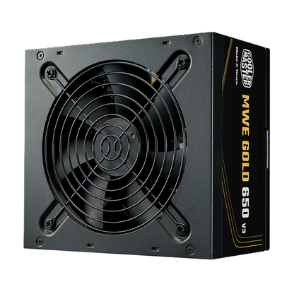 Fuente De Poder Cooler Master 650w / Mwe V3 Atx 3.1 / 80plus Gold Certificada / No Modular / Gamer