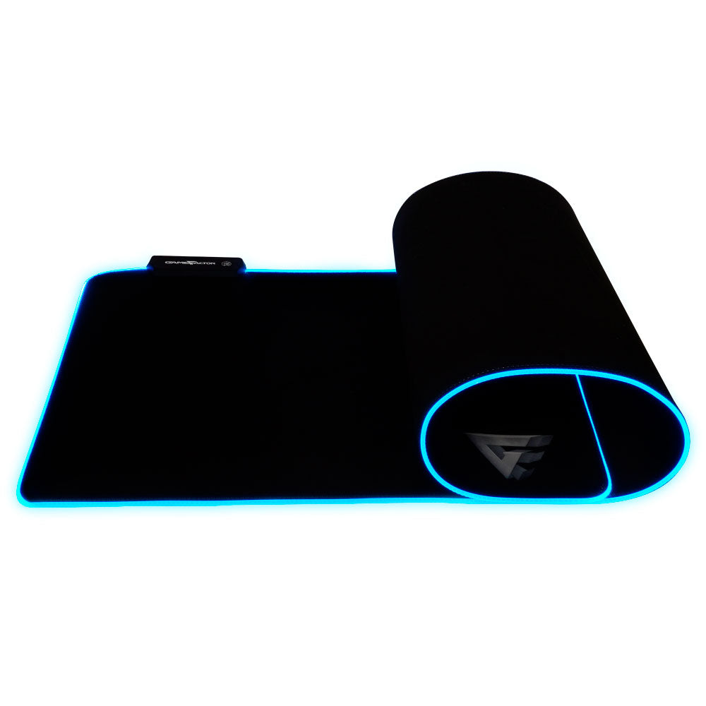 Mousepad Game Factor Mpg500 Rgb Xl, Speedcontrol, Negro
