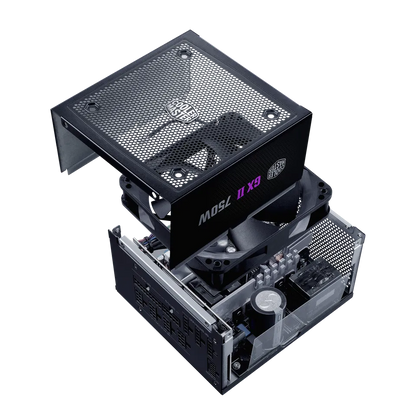 Fuente De Poder Cooler Master 750w / Negro / Mwe V3 Atx 3.1/80plus Gold Certificada/ Modular /gamer