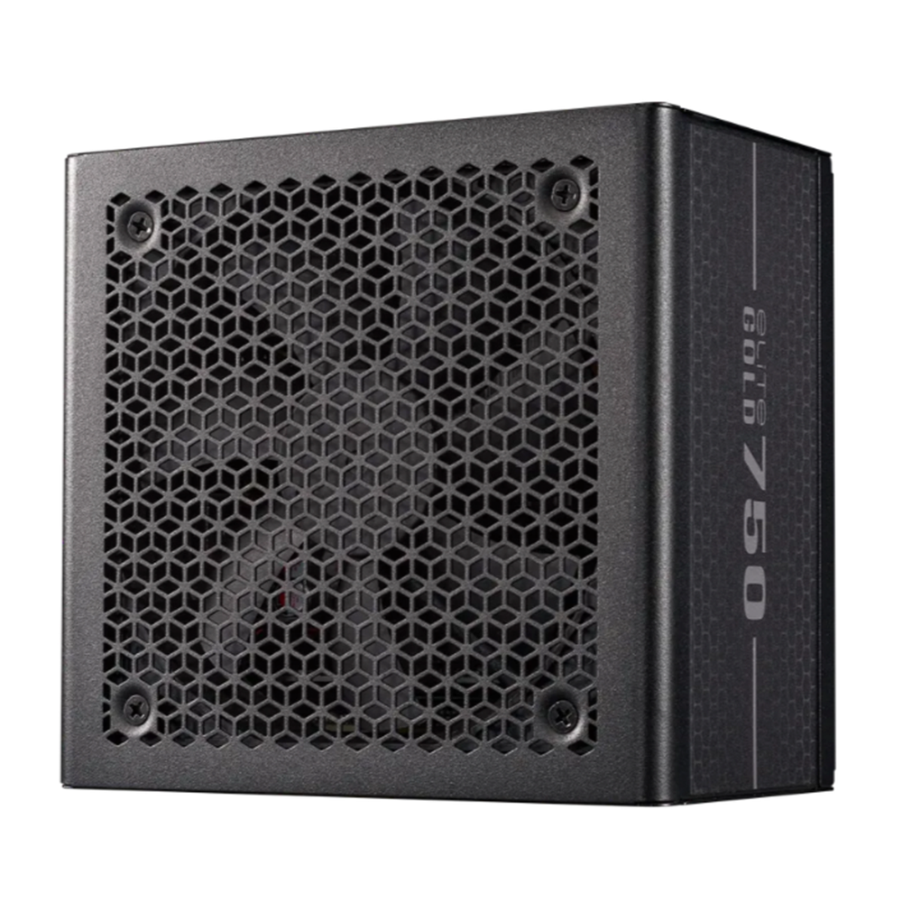 Fuente De Poder Cooler Master / Elite Gold 750w / V3 Atx 3.1 / 80 Plus Gold Certificada / No Modular / Gamer