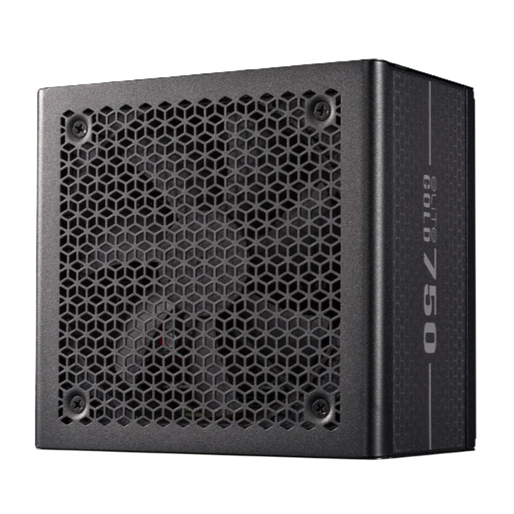 Fuente De Poder Cooler Master / Elite Gold 750w / V3 Atx 3.1 / 80 Plus Gold Certificada / No Modular / Gamer