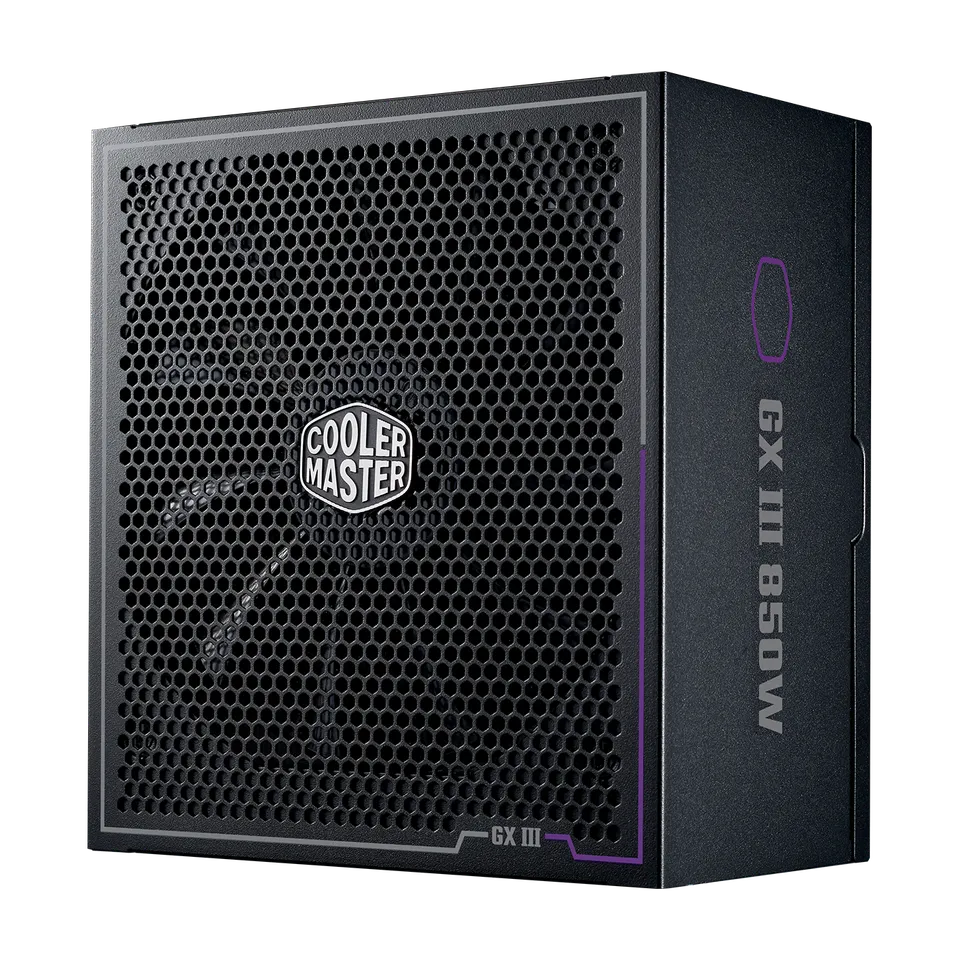 Fuente De Poder Cooler Master / Elite Gold 850w / V3 Atx 3.1 / 80 Plus Gold Certificada / No Modular / Gamer