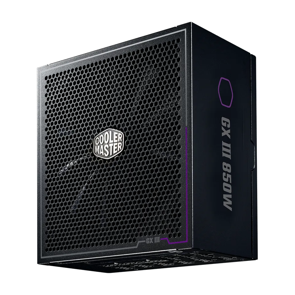 Fuente De Poder Cooler Master / Elite Gold 850w / V3 Atx 3.1 / 80 Plus Gold Certificada / No Modular / Gamer