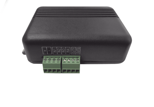 Controlador 4GLTEM / 4 ENTRADAS Y 2 SALIDAS / 2 AÑOS ILIMITADOS INCLUIDOS / Activacion Remota /Notificacion PUSH e EMAIL / APP SIN COSTO / Soporte para Reporte a Central de Alarma