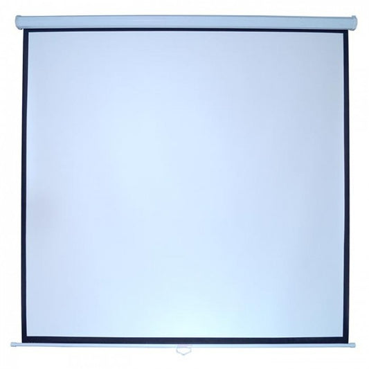 Pantalla Multimedia Screen Msc-178b Bco 100 Diagonal Formato 1:1 Color Blanco Mate P/colgar Manual