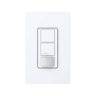 (xct) Apagador Doble Con Sensor De Presencia, Ideal Para Salas De Entretenimiento, Conferencia, Etc.