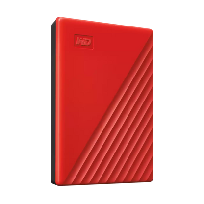 Disco Duro Externo Wd My Passport 1tb 2.5 Portatil Usb3.0 Rojo Windows Backup Encriptacion Wdbyvg0010brd-wesn
