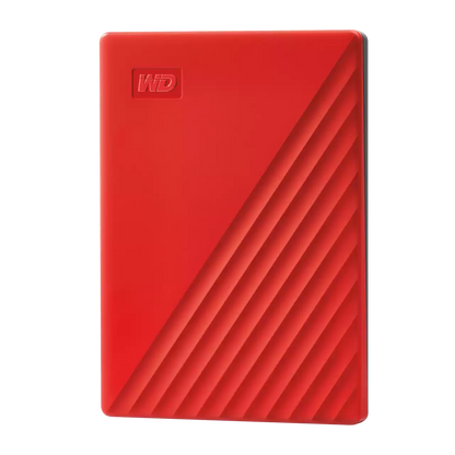 Disco Duro Externo Wd My Passport 1tb 2.5 Portatil Usb3.0 Rojo Windows Backup Encriptacion Wdbyvg0010brd-wesn