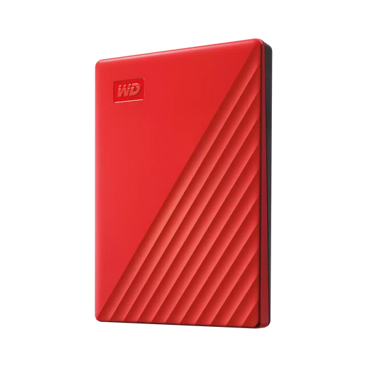 Disco Duro Externo Wd My Passport 1tb 2.5 Portatil Usb3.0 Rojo Windows Backup Encriptacion Wdbyvg0010brd-wesn