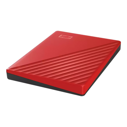 Disco Duro Externo Wd My Passport 1tb 2.5 Portatil Usb3.0 Rojo Windows Backup Encriptacion Wdbyvg0010brd-wesn