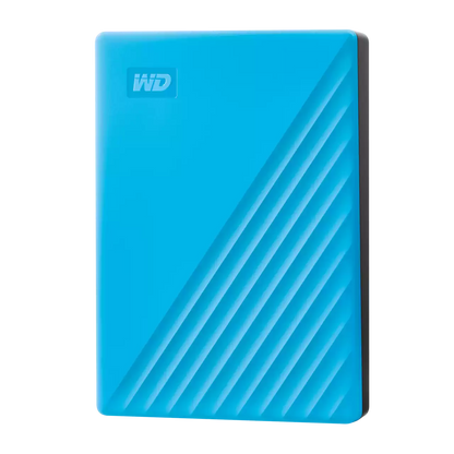 Disco Duro Externo Wd My Passport 4tb 2.5 Portatil Usb3.0 Azul Windows Backup Encriptacion Wdbpkj0040bbl-wesn