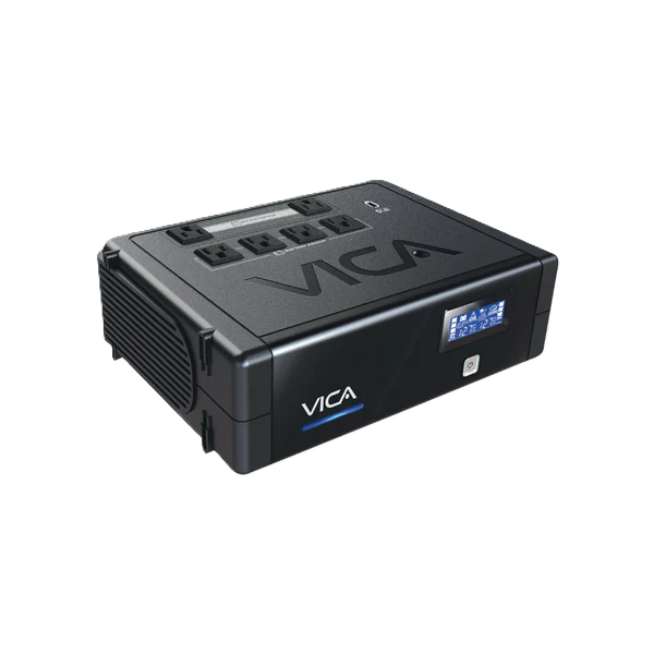 No Break Ups Vica Rev 700 700va/400w 6 Tomas Reguladas Y Respaldadas Nema 5-15r, 1 Usb, 3 AÑos De Garantia