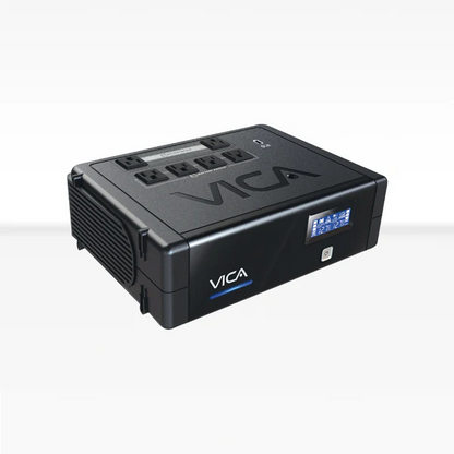 No Break Ups Vica Rev 700 700va/400w 6 Tomas Reguladas Y Respaldadas Nema 5-15r, 1 Usb, 3 AÑos De Garantia