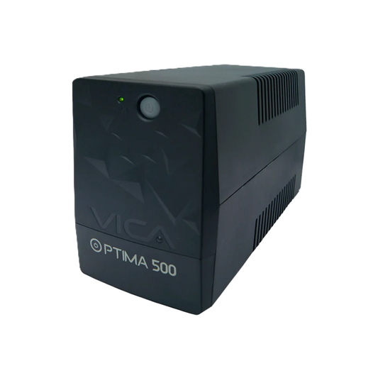 No Break Ups Vica 500va/240w 6 Tomas Reguladas Y Respaldadas Nema5-15r/ Rj11/45, Software De Monitoreo 3 AÑos De Garantia