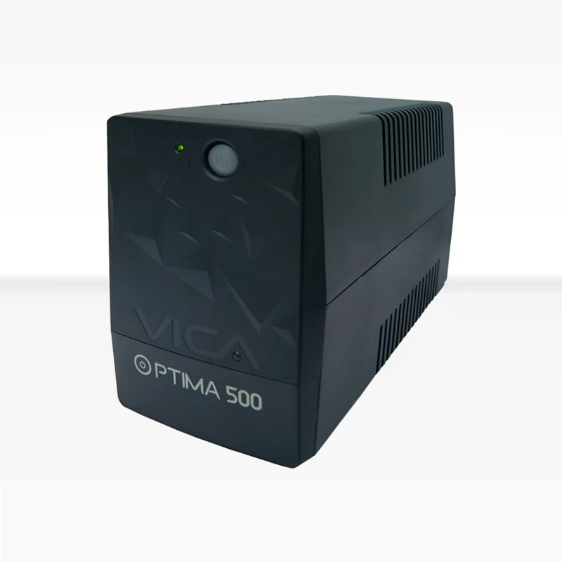 No Break Ups Vica 500va/240w 6 Tomas Reguladas Y Respaldadas Nema5-15r/ Rj11/45, Software De Monitoreo 3 AÑos De Garantia
