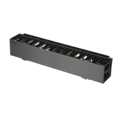 Organizador De Cables Horizontal Netmanager, Sencillo (solo Frontal), Para Rack De 19in, 2ur