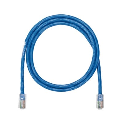 Cable de parcheo UTP Categoría 5e, con plug modular en cada extremo - 3m. - Azul