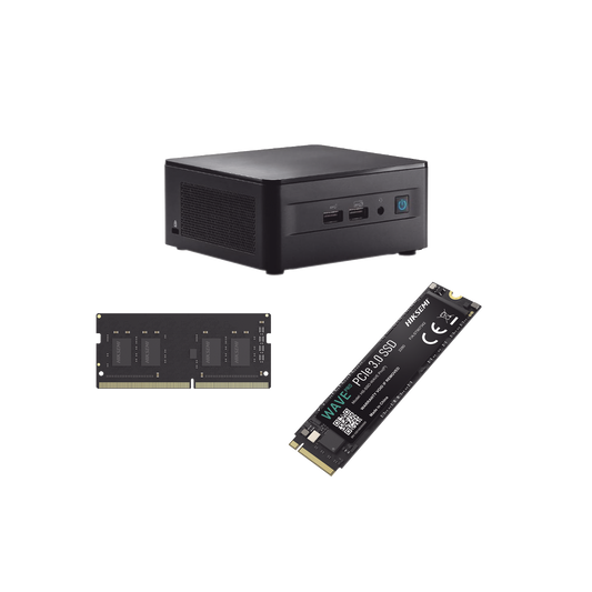 ASUS NUC KIT / ESTACION DE TRABAJO / CORE I5 12VA GENERACION / RAM 8GB / SSD 256