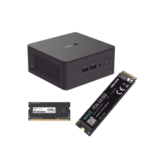 ASUS NUC KIT / ESTACION DE TRABAJO / CORE I5 13VA GENERACION / RAM 16GB / SSD 256