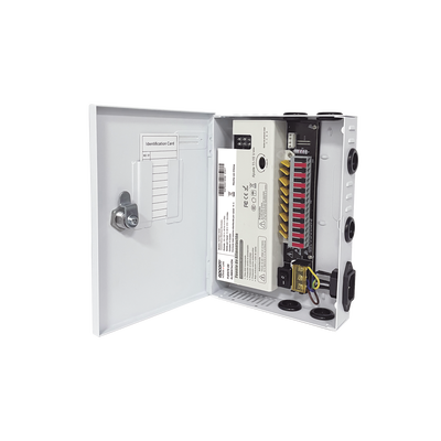 Fuente / 11-15 V / 9 Canales / 16 A / Alta Tecnología En Seguridad / Doble Ventilador / Hasta 1.8 Amperes Por Salida / Filtro De Ruido Por Canal / Diseño De Alta Gama.