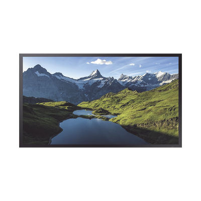 Pantalla Profesional Led 55" Para Exterior Con Vidrio Templado De Protección 5t, Full Hd (1080p), Hdmi/hdbaset (lan), Brillo 3500 Cd/m2. Compatible Vesa