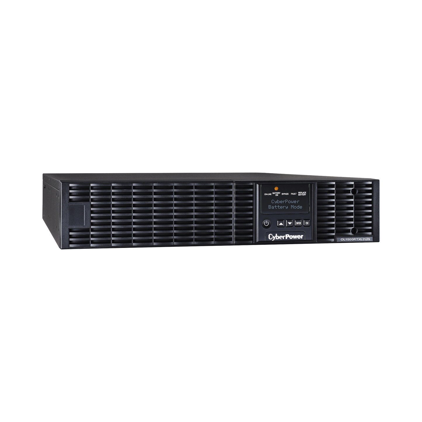 UPS de 1500 VA/1350 W, Online Doble Conversión, Entrada 120 Vca NEMA 5-15P, Onda Senoidal Pura, Rack o Torre de 2 UR, Con  8 Tomas NEMA 5-15R