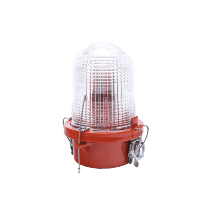 Lámpara de Obstrucción Roja Tipo L-810, LED de baja intensidad, (12 - 24 Vcc).