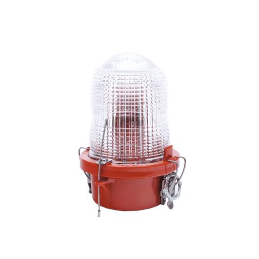 Lámpara de Obstrucción Roja Tipo L-810, LED de baja intensidad, (12 - 24 Vcc).