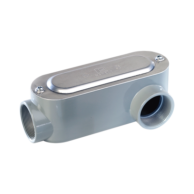 Caja Oval Roscada Tipo Ll De 3/4" (19.05 Mm) / Incluye Tapa Y Tornillos.
