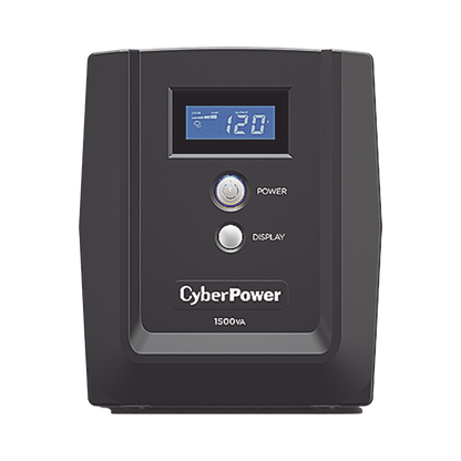No Break Cyberpower Om1500atlcda 1500va / 900w, Interactivo, Torre, 8 Nema 5-15r, 4 Respaldo Y 4 Supresin, 2 AÑos De Garanta En Equipo, 1 AÑo En Bateras.