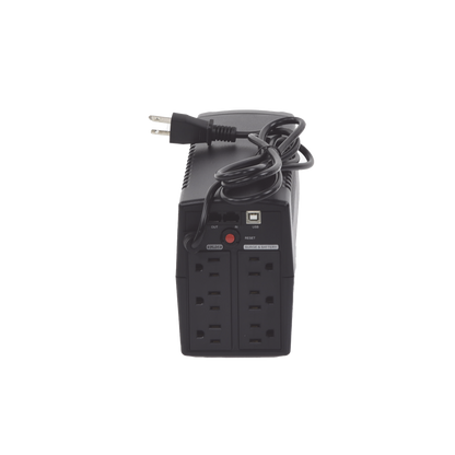 No Break Cyberpower (om750atlcd) 750va / 300w, Interactivo, Torre, 6 × Nema 5-15r, 3 Respaldo Y 3 SupresiÓn, 2 AÑos De GarantÍa En Equipo, 1 AÑo En BaterÍas.