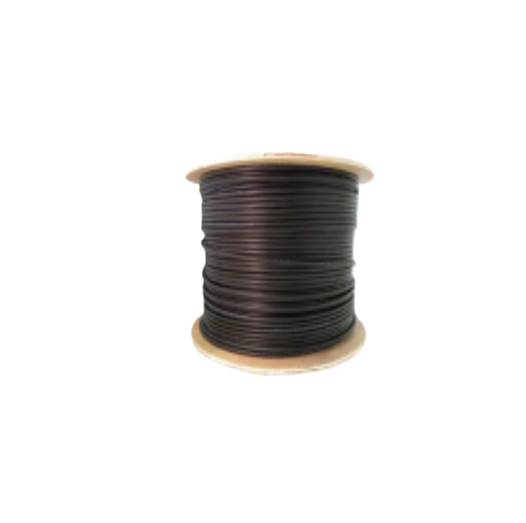 Cable Utp Saxxon Cca De 305m/ Categoria 6/ Exterior/ Doble Forro/ Color Negro