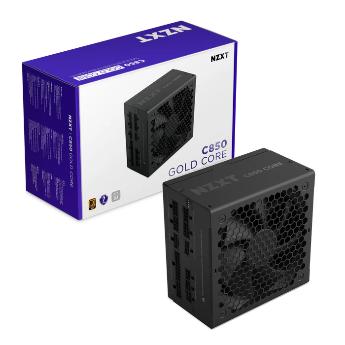 Fuente De Poder Nzxt C850 Gold Core 80plus Fully Modular Atx 3.1 Power Supply Us Power Cord