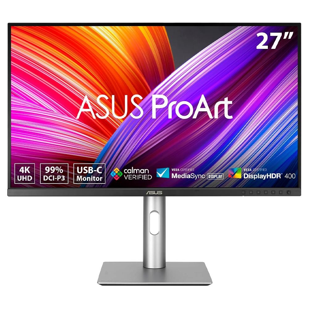 Monitor Asus Proart Pa279crv /27 /3840x2160 /tr 5ms /60hz /hdmi /dp /dp Tipo-c /usb-c 96w /vesa /altavoces /pivoteable /verif Calman