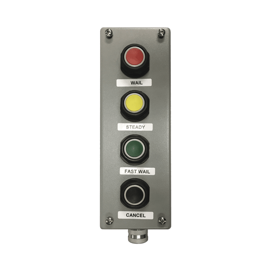 Botonera Cuádruple de uso rudo